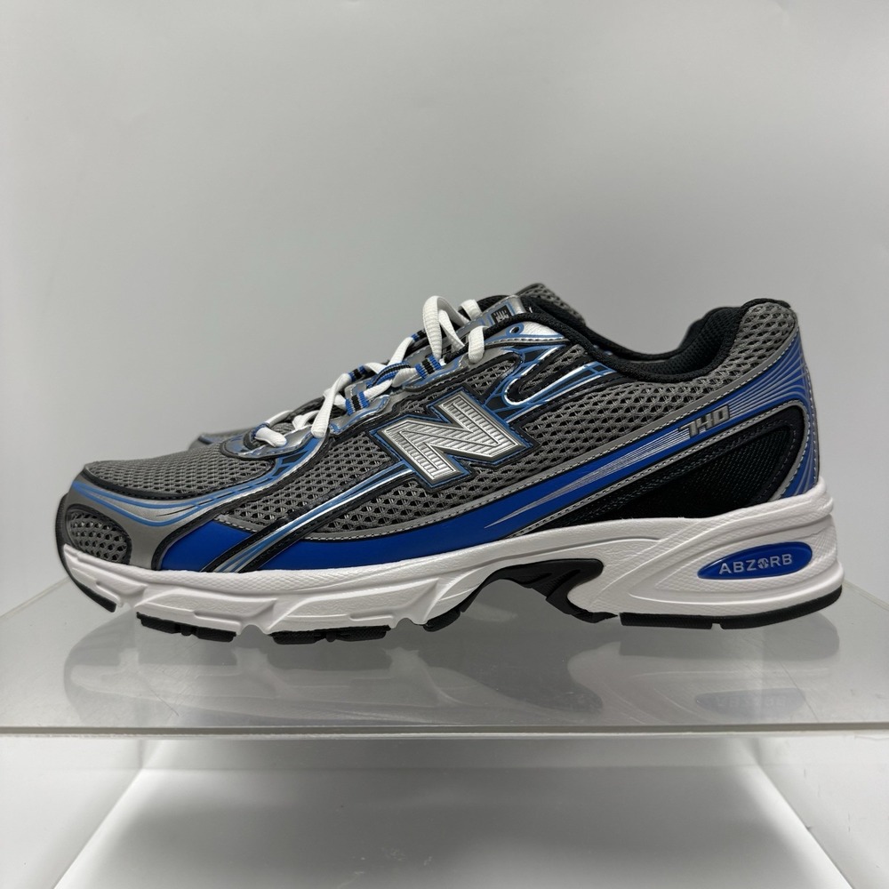 New Balance 740 U740SB2 Grey Blue White Sneakers Brand New Shoes Men's Size 9.5